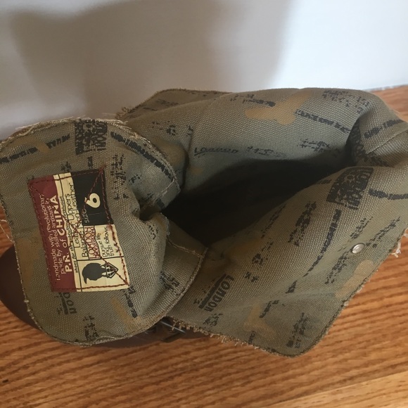 London Underground leather uppers- size 6 - Picture 5 of 5